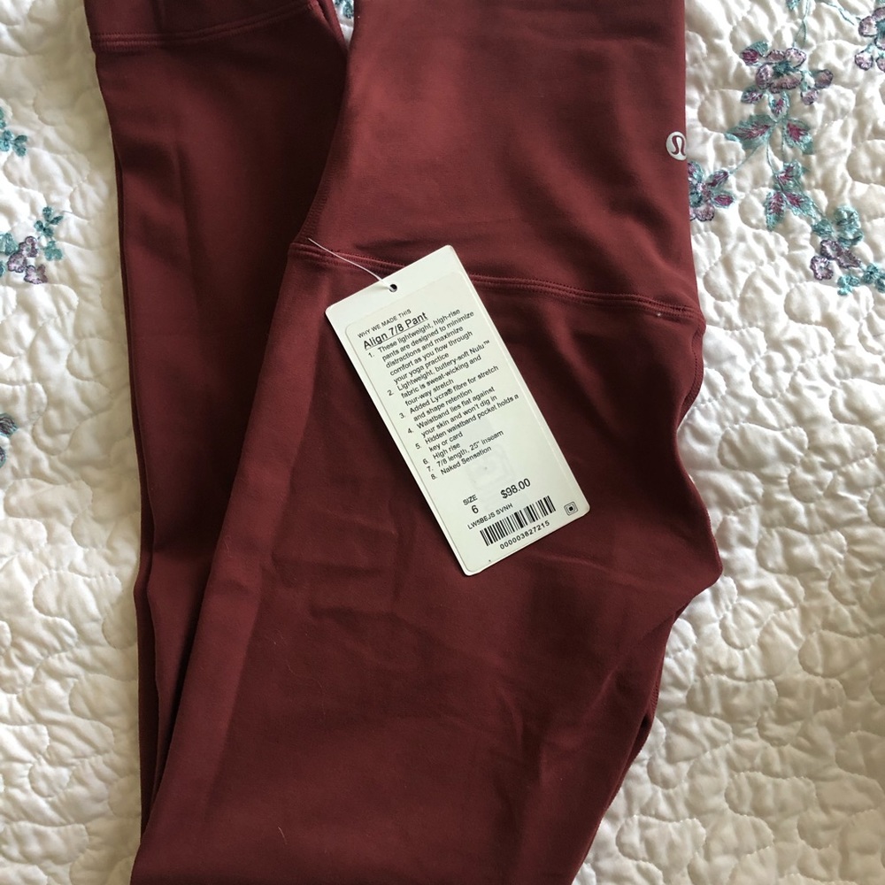 Lululemon align Savannah size 6